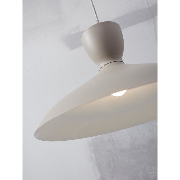 Šedé závěsné svítidlo s kovovým stínidlem ø 40 cm Hanover – it's about RoMi-image-2