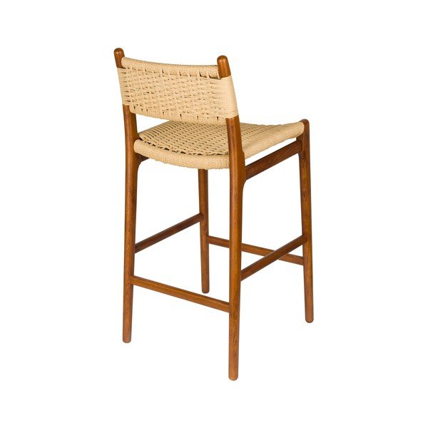 Barová židle z bukového dřeva v přírodní barvě (výška sedáku 67,5 cm) Cecile – Dutchbone-image-4