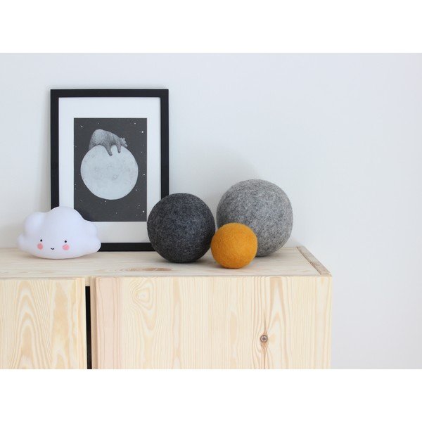 Sada 3 dekorativních vlněných koulí Wooldot Ball Set Sunflower-image-1