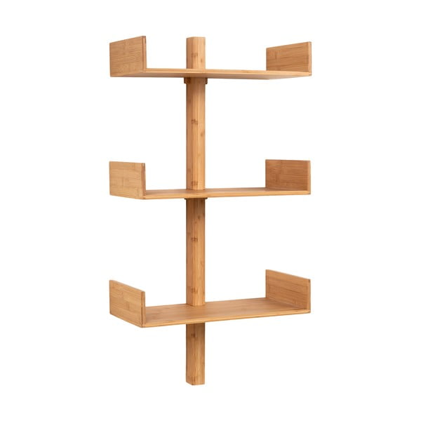 Patrová bambusová police v přírodní barvě 50 cm Villa – House Nordic-image-1