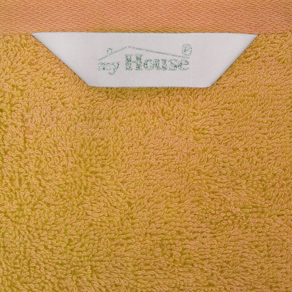 Oranžový bavlněný ručník 100x50 cm Darwin - My House-image-1