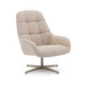 Béžové otočné křeslo Jaspe – Kave Home