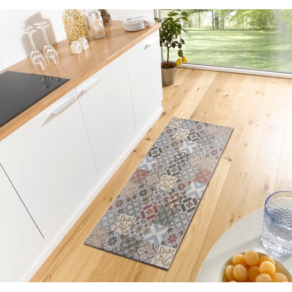 Šedý koberec běhoun 75x150 cm Cappuccino Mosaik – Hanse Home-image-1