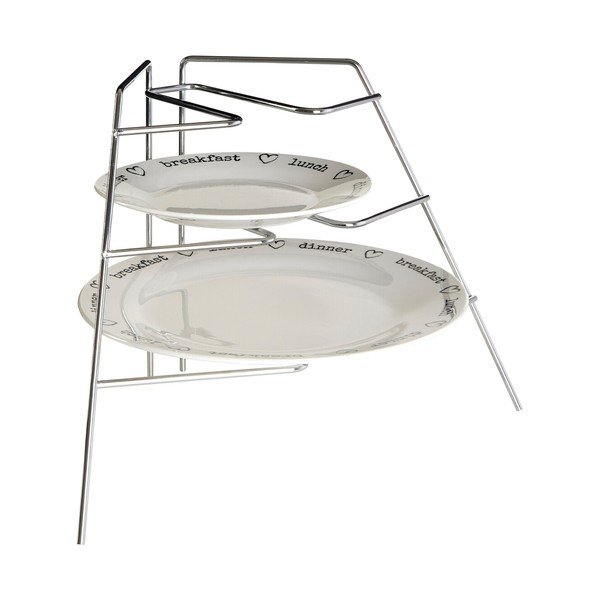 Kovová přídavná polička ve stříbrné barvě 37x25 cm Wallis – Premier Housewares