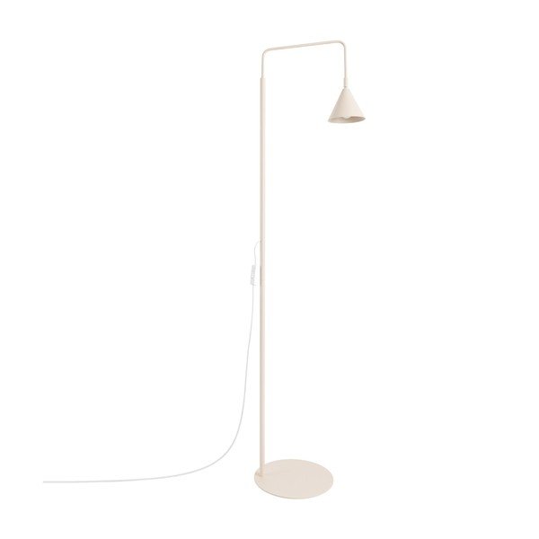 Béžová ocelová stojací lampa s ohybatelnou konstrukcí (výška 165 cm) Zylo – Sollux