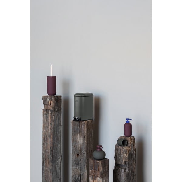 Tmavě fialový keramický dávkovač mýdla 120 ml Lotus Play – Mette Ditmer Denmark-image-4