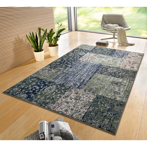 Zelený koberec 150x80 cm Kirie - Hanse Home-image-1
