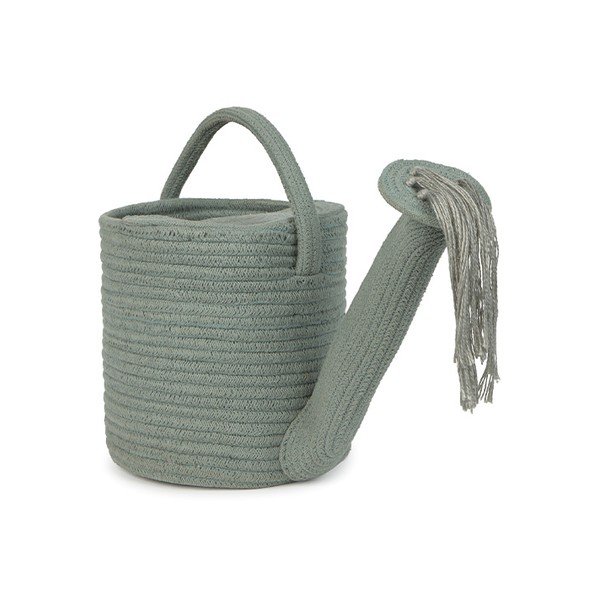 Látkový dětský koš na hračky šalvějově zelený 51x26x38 cm Water Can – Lorena Canals