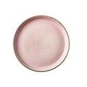 Růžovošedý dezertní  talíř z kameniny ø 17 cm Mensa – Bitz