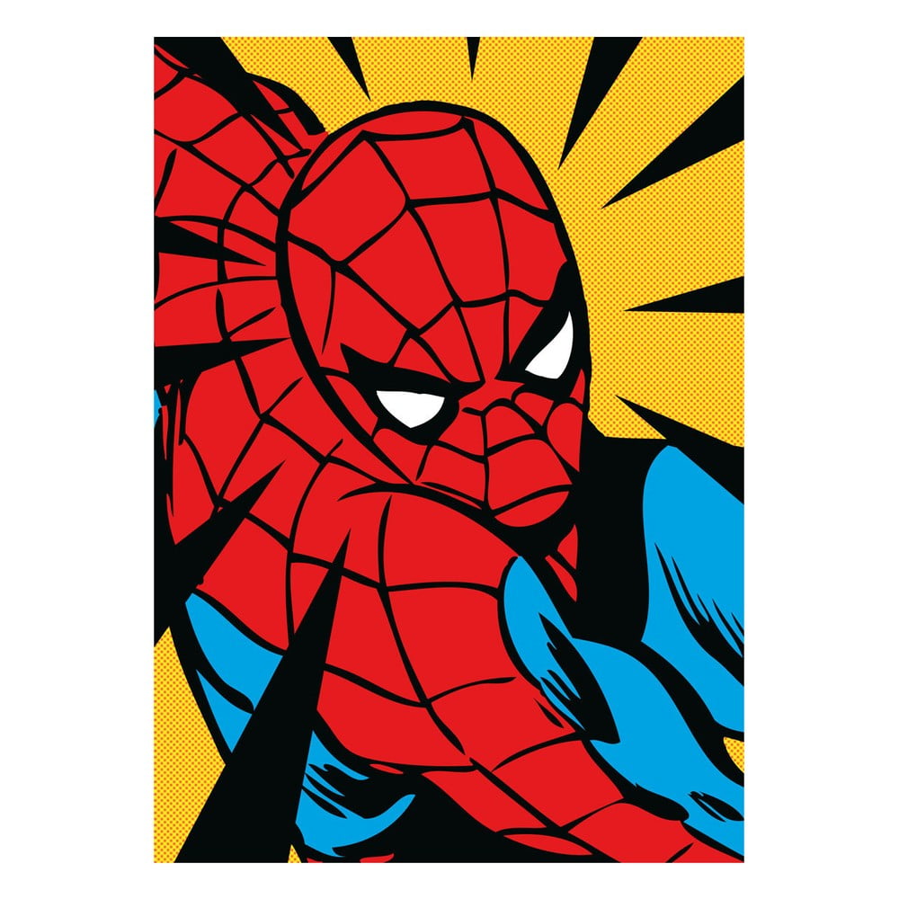 Nástěnná cedule Marvel Close Up - Spiderman