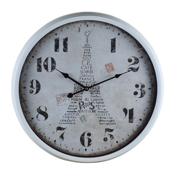 Nástěnné hodiny Eiffel in Paris, 51 cm