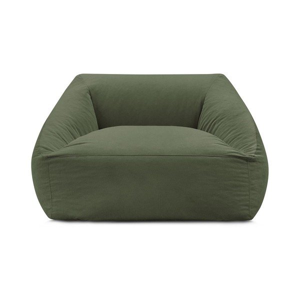 Zelený manšestrový sedací vak Lilibet – Bobochic Paris