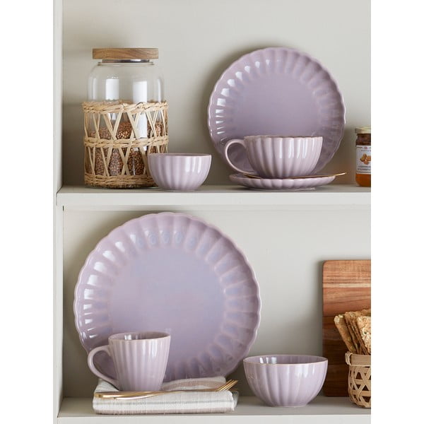 Světle růžový šálek na cappuccino z kameniny 220 ml Latina – Bloomingville-image-2