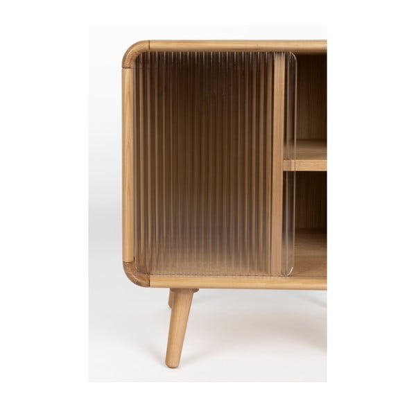 Odkládací stolek z masivního dřeva 40x50 cm Rise – Zuiver-image-4