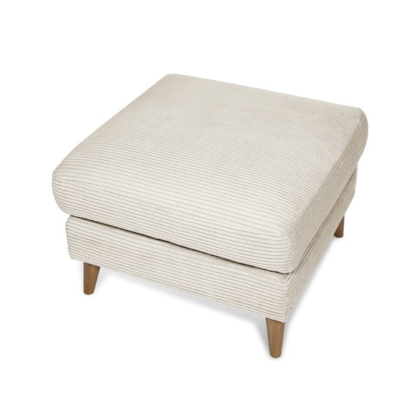 Bílá manšestrová podnožka Paris – Scandic-image-3