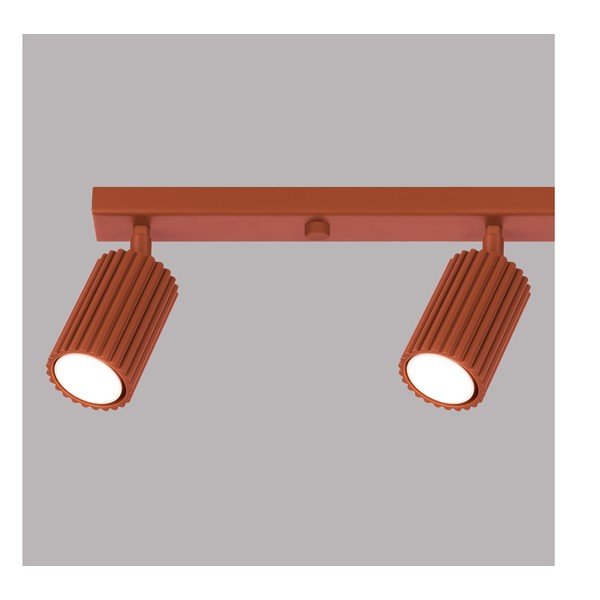 Bodové svítidlo v cihlové barvě 6,5x81 cm Gleam – Sollux-image-2