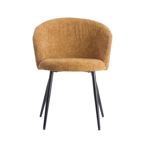 Okrově žlutá kovová jídelní křesla v sadě 2 ks Radaja – Light & Living-image-2