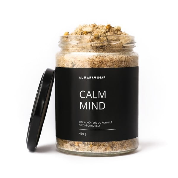 Koupelová sůl s vůní citrónové trávy Almara Soap Calm Mind