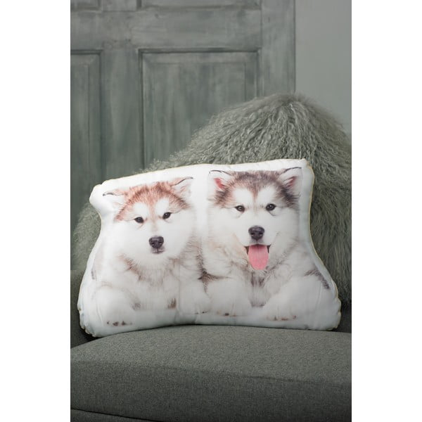 Polštářek s potiskem Malamutů Adorable Cushions-image-1