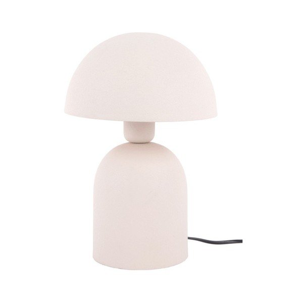 Krémová stolní lampa (výška 29 cm)  Boaz  – Leitmotiv