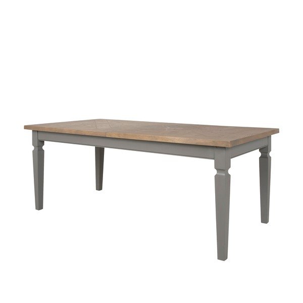Šedý rozkládací jídelní stůl Canett Royal, 200 cm-image-2