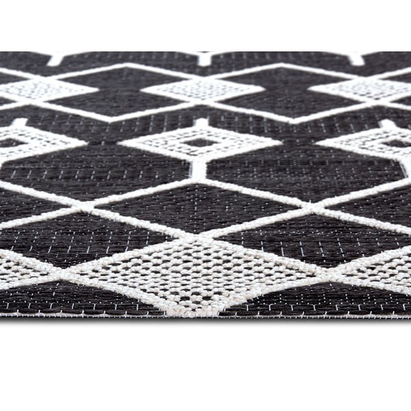 Antracitový venkovní koberec 77x150 cm – Elle Decoration-image-3