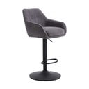 Šedé barové židle v sadě 2 ks (výška sedáku 69 cm) Avola – Unique Furniture
