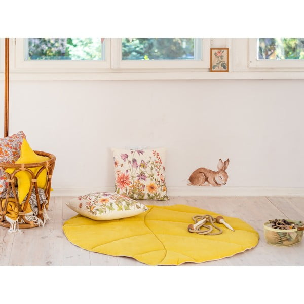 Žlutá dětská hrací deka Honey - Moi Mili-image-4