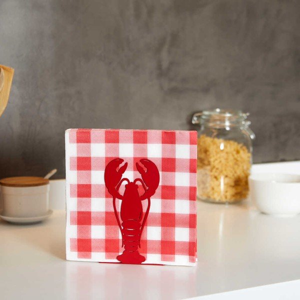 Kovový držák na ubrousky Lobster – Balvi-image-1