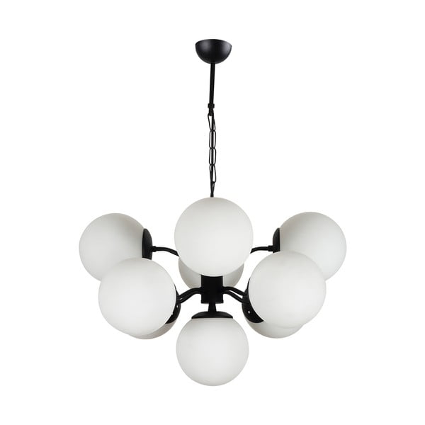 Černé závěsné svítidlo Squid Lighting Owl, výška 80 cm-image-2