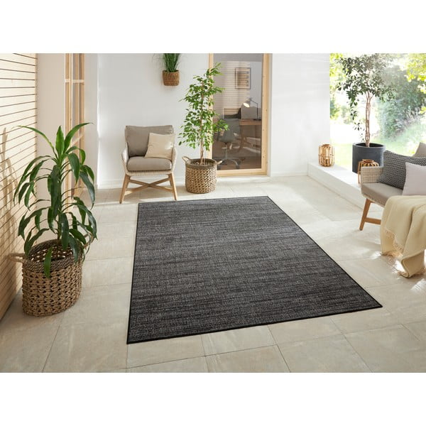 Tmavě šedý venkovní koberec 230x160 cm Gemini - Elle Decoration-image-1