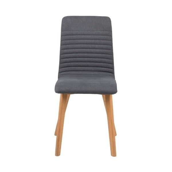 Sada 2 antracitově šedých jídelních židlí Arosa – Actona-image-2