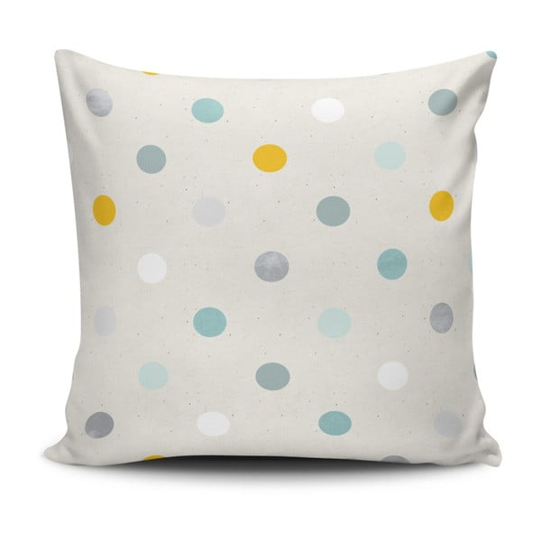 Polštář s příměsí bavlny Cushion Love Puro Leio, 43 x 43 cm