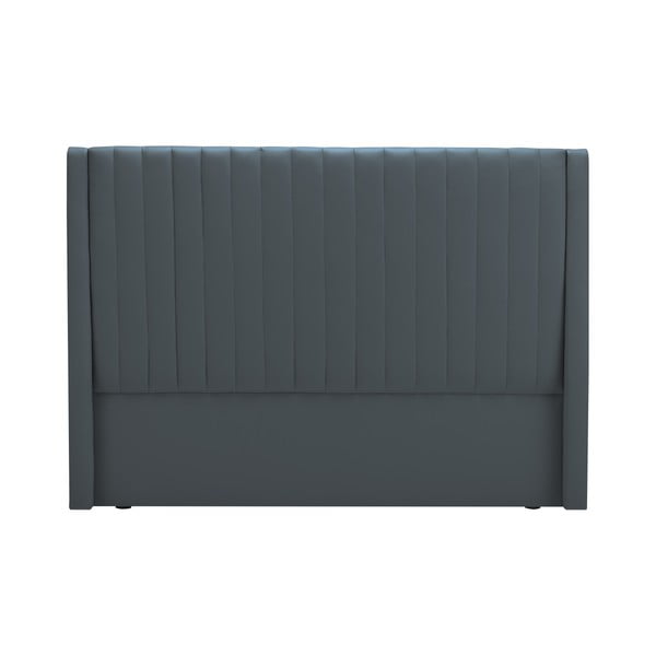 Čelo postele v grafitově šedé barvě Cosmopolitan Design Dallas, 200 x 120 cm