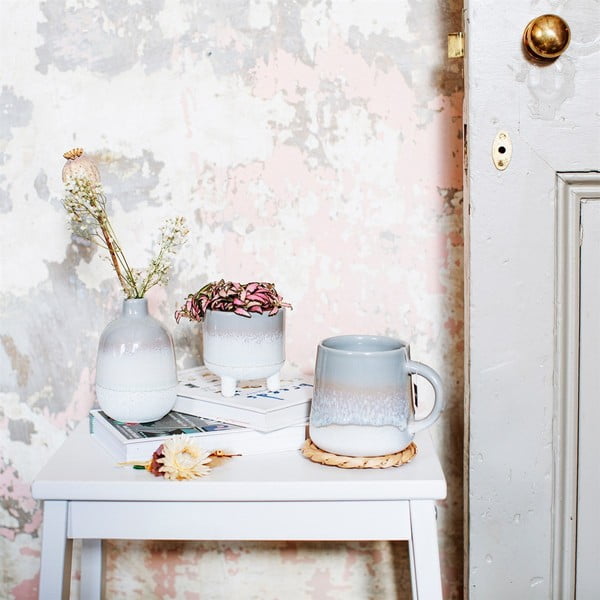 Šedý kameninový hrnek Sass & Belle Mojave, 360 ml-image-1