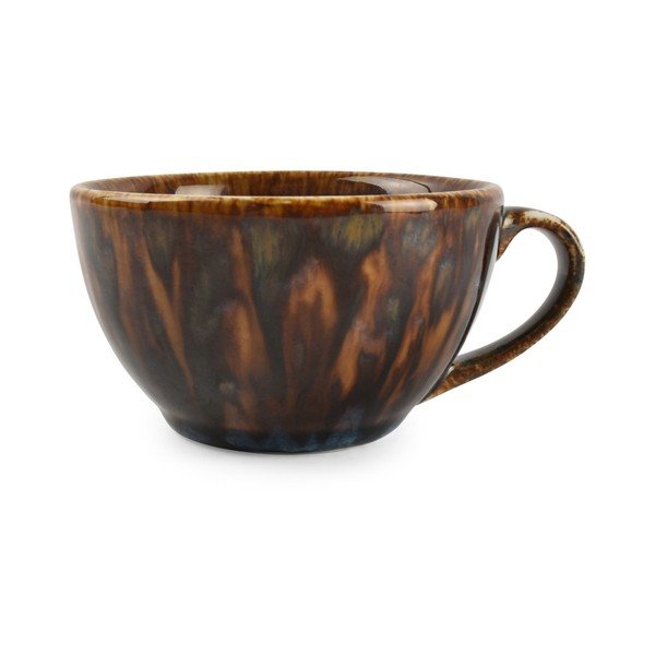 Hnědý porcelánový šálek na cappuccino 200 ml Resto – BonBistro