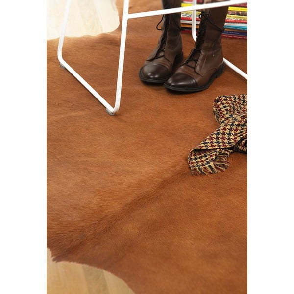 Hnědá kožešina 210x200 cm - Narma-image-1