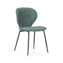 Tmavě zelené jídelní židle v sadě 2 ks Maura – Marckeric