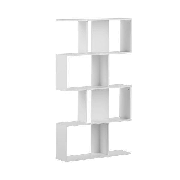 Bílá knihovna 89x165 cm Sigma - TemaHome-image-2