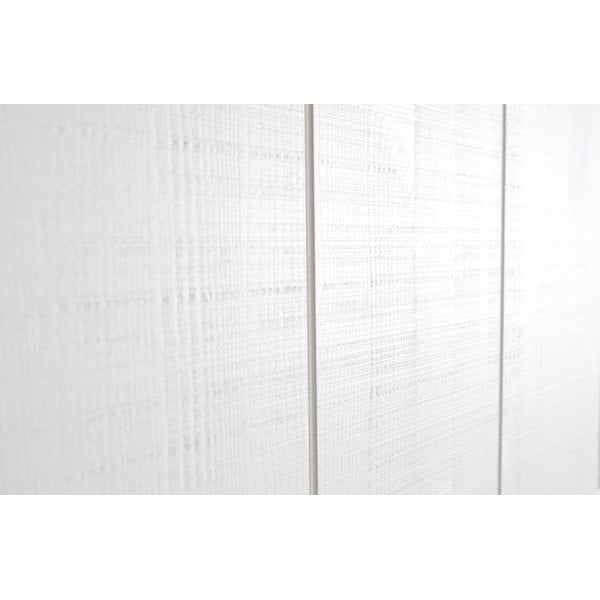 Bílá šatní skříň z borovicového dřeva s posuvnými dveřmi 122x232 cm Slide - vtwonen-image-1