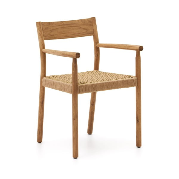 Jídelní židle z dubového dřeva v přírodní barvě Yalia – Kave Home