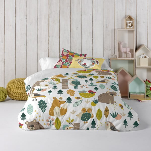 Dětské bavlněné povlečení Moshi Moshi Harvestwood, 140 x 200 cm-image-3