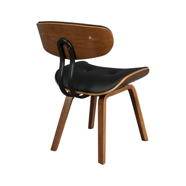 Černá židle Dutchbone Wallnut-image-4