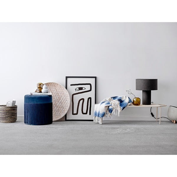 Šedý terakotový květináč na nožičkách Bloomingville Deco-image-1