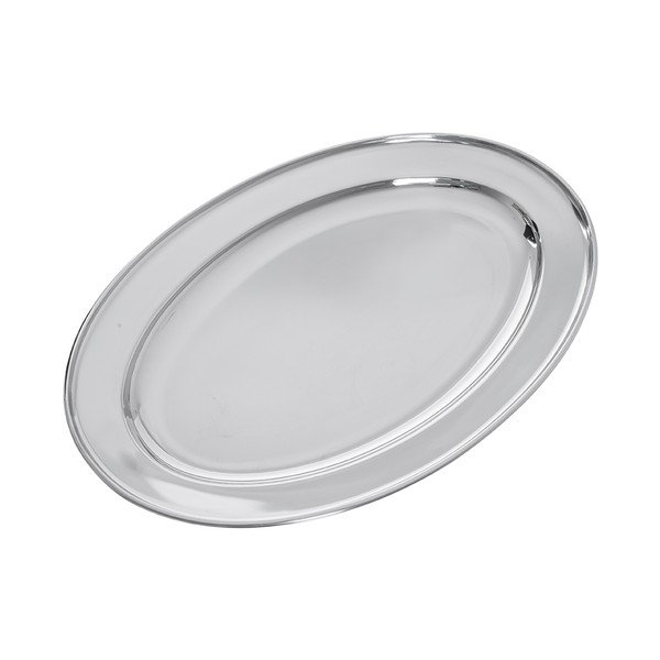 Servírovací tác z nerezové oceli 30x45 cm – Orion