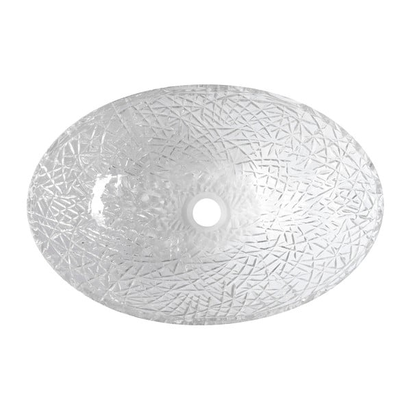 Skleněné umyvadlo 50x36 cm Purus – Sapho-image-3