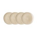 Šedobéžové talíře v sadě 4 ks z kameniny ø 21 cm Viola – House Nordic