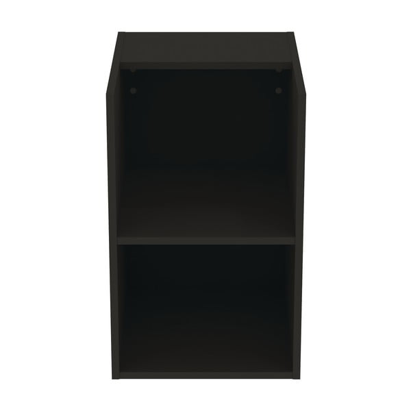 Antracitová nízká závěsná koupelnová skříňka 40x63 cm i.Life B – Ideal Standard