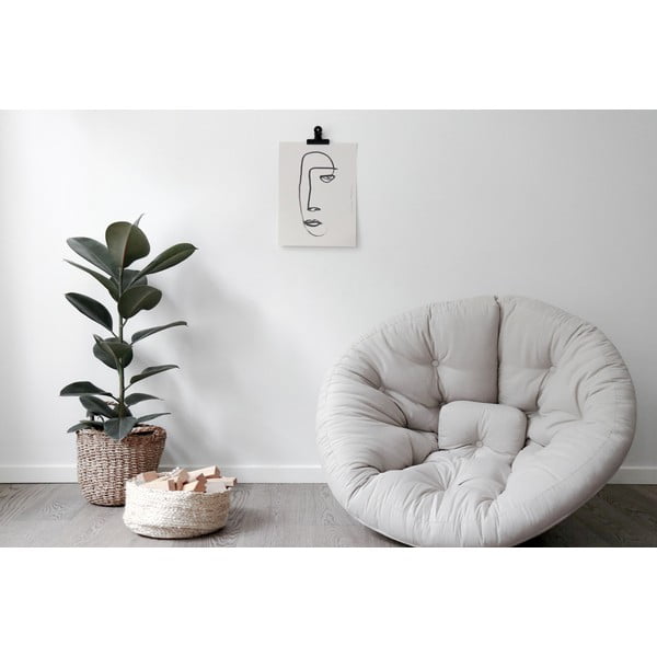 Modré křeslo Nido - Karup Design-image-1