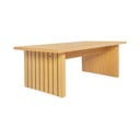 Konferenční stolek s deskou v dubovém dekoru v přírodní barvě 60x120 cm Stripe – Woodman